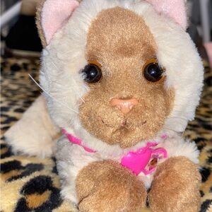 FurReal Friends 2012 Hasbro Dress Me Babies Tan Brown Interactive Kitty